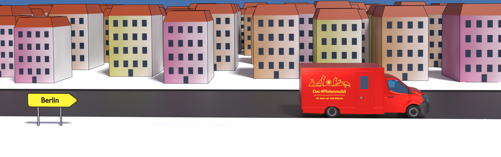 Hintergrund Stadtbild